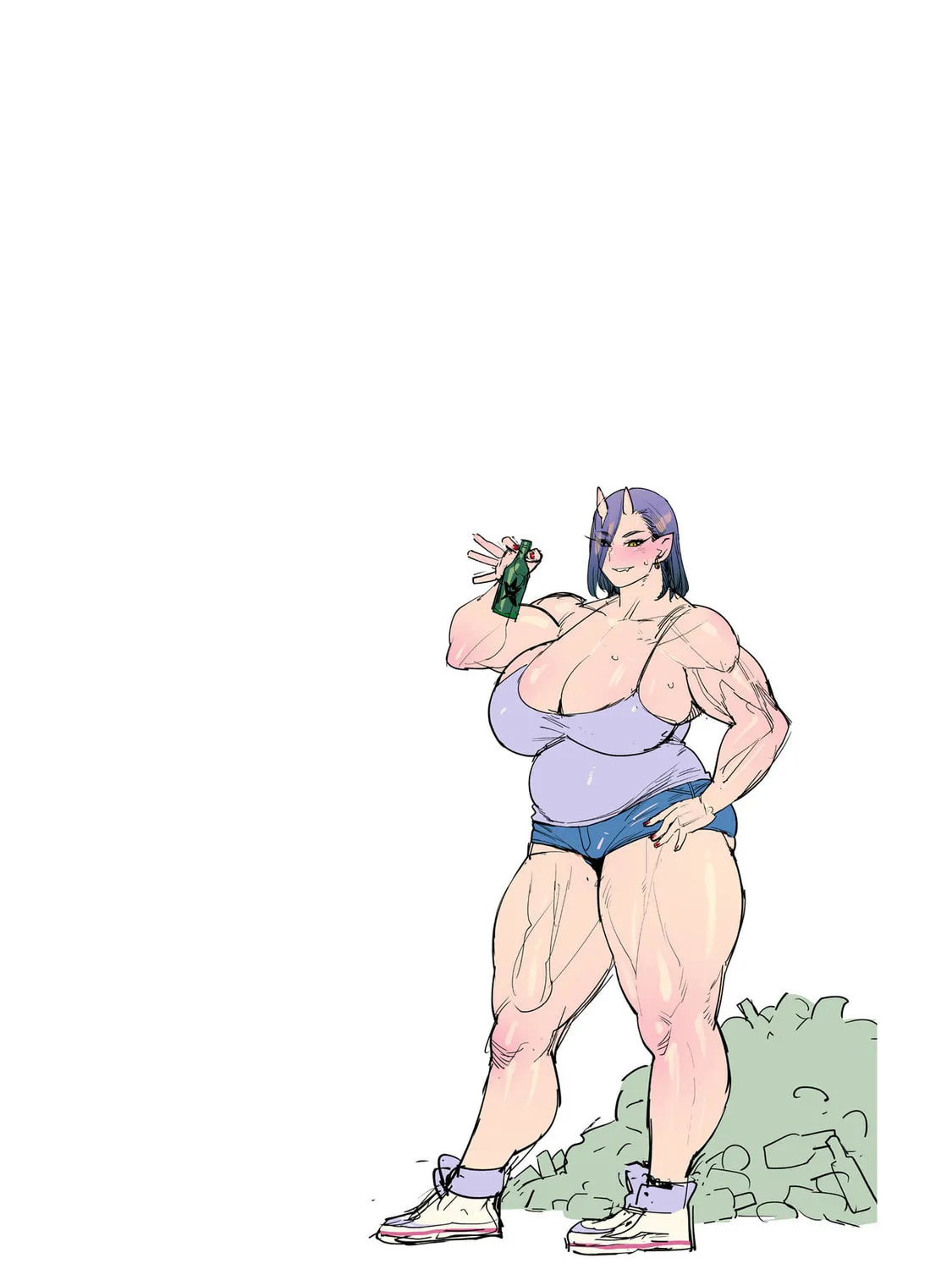 New Elf Can't on a Diet. (Colored) Chapter 15.5 page 15 - 