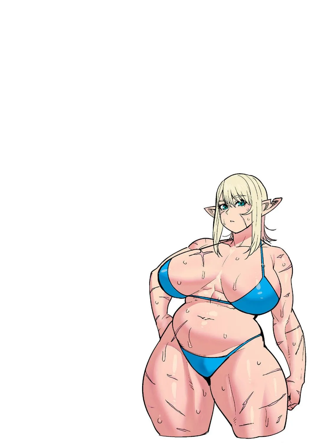 New Elf Can't on a Diet. (Colored) Chapter 15.5 page 19 - 