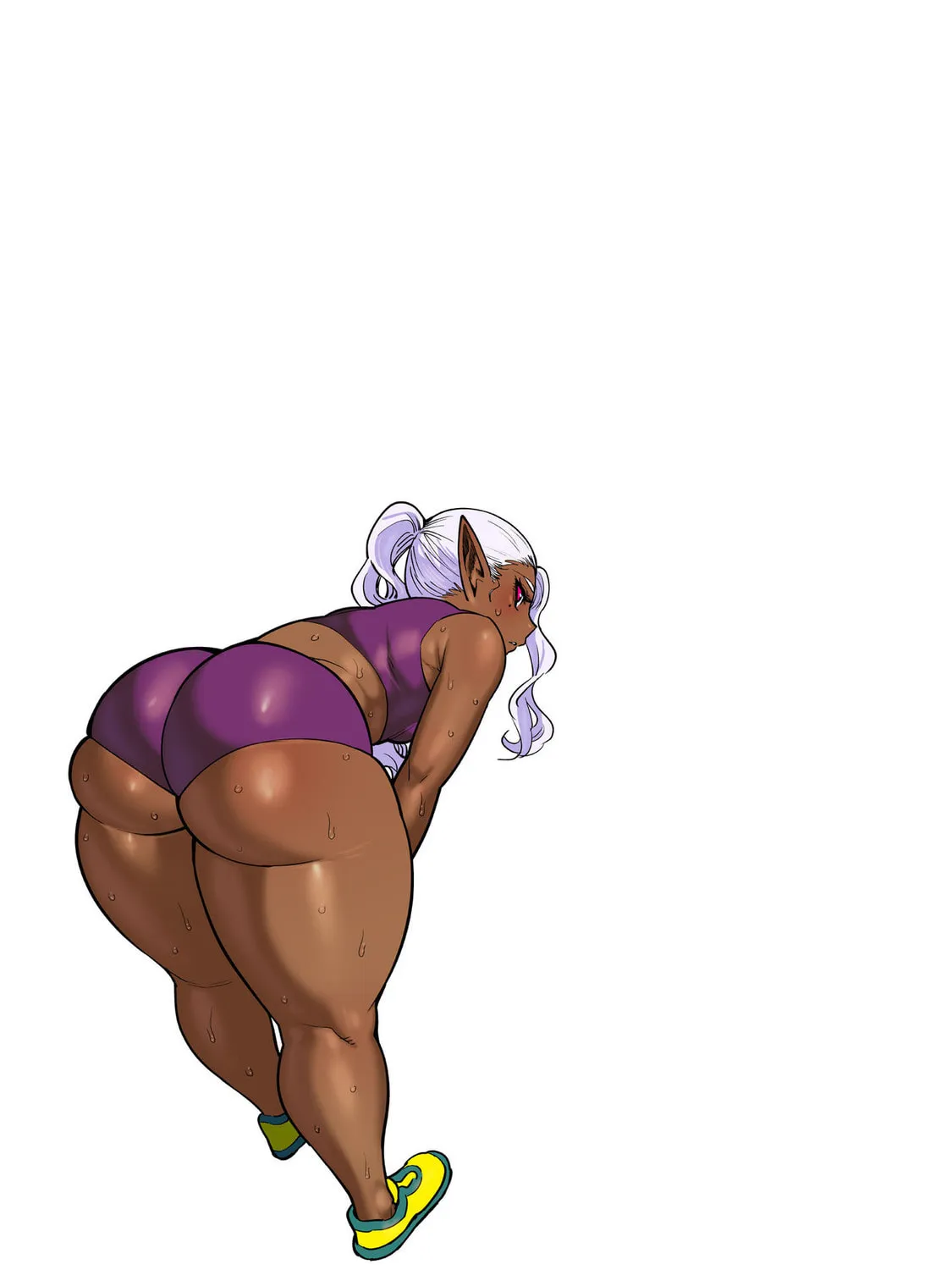 New Elf Can't on a Diet. (Colored) Chapter 15.5 page 21 - 