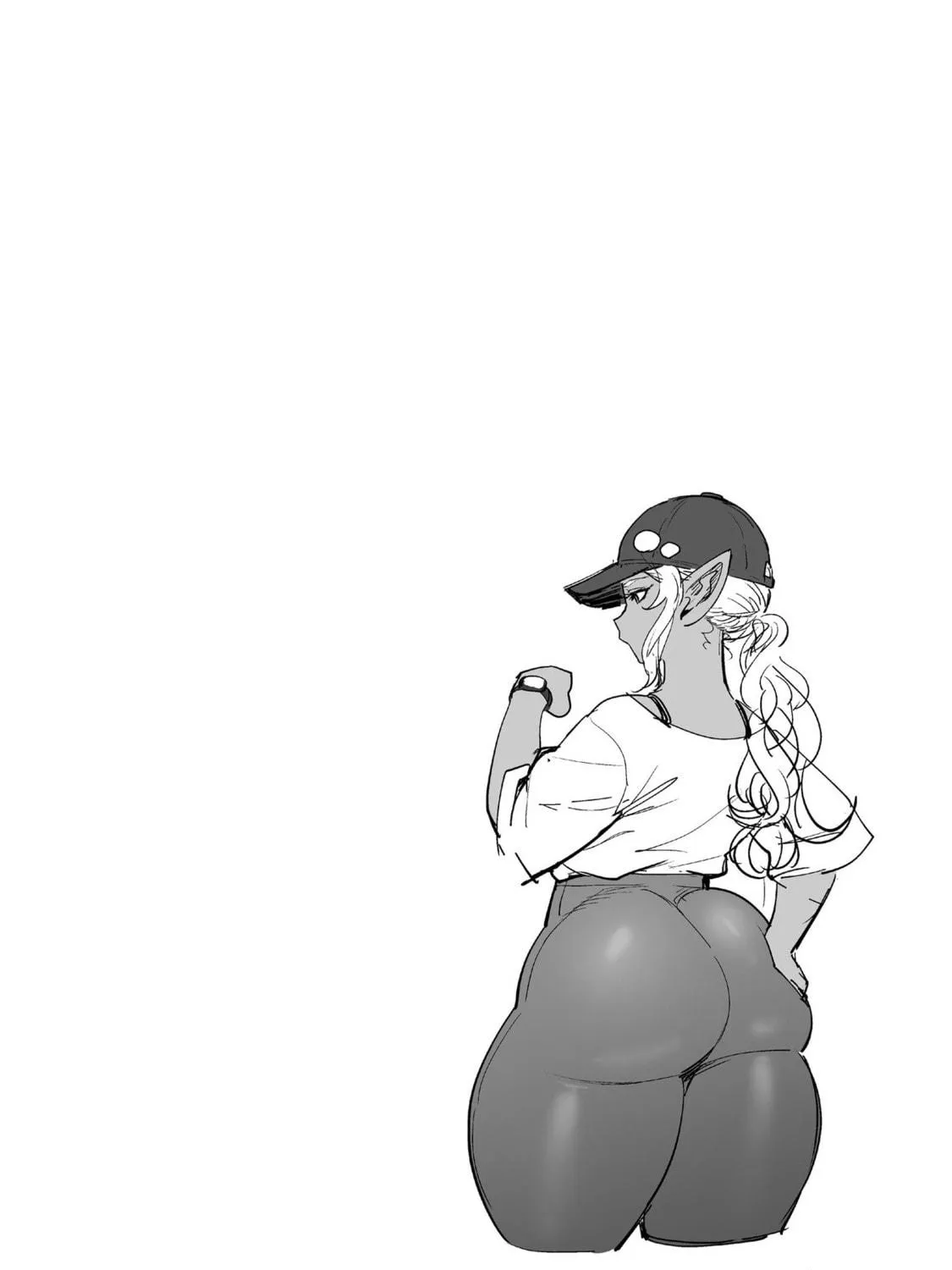 New Elf Can't on a Diet. (Colored) Chapter 15.5 page 23 - 