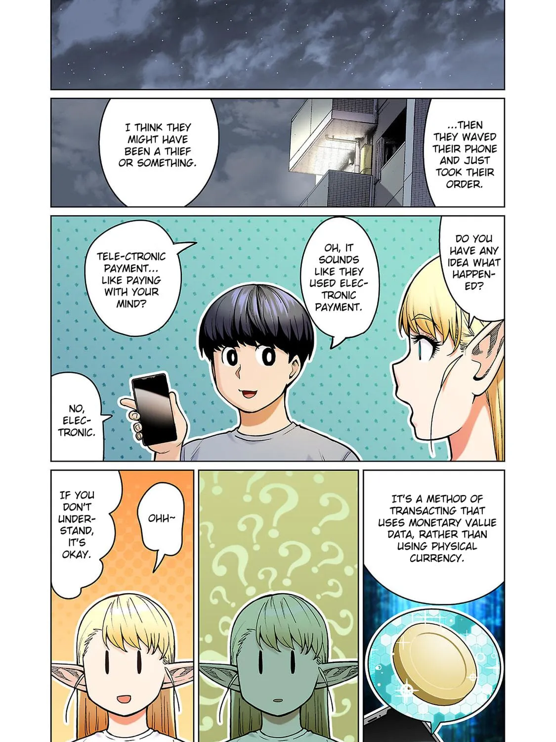 New Elf Can't on a Diet. (Colored) Chapter 15.5 page 35 - 
