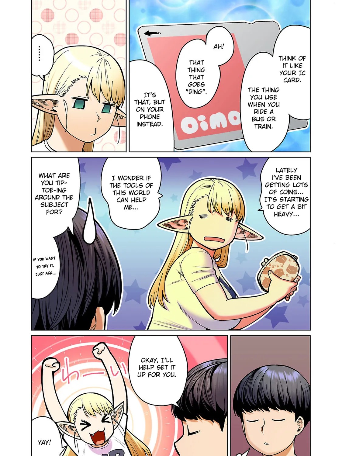 New Elf Can't on a Diet. (Colored) Chapter 15.5 page 37 - 