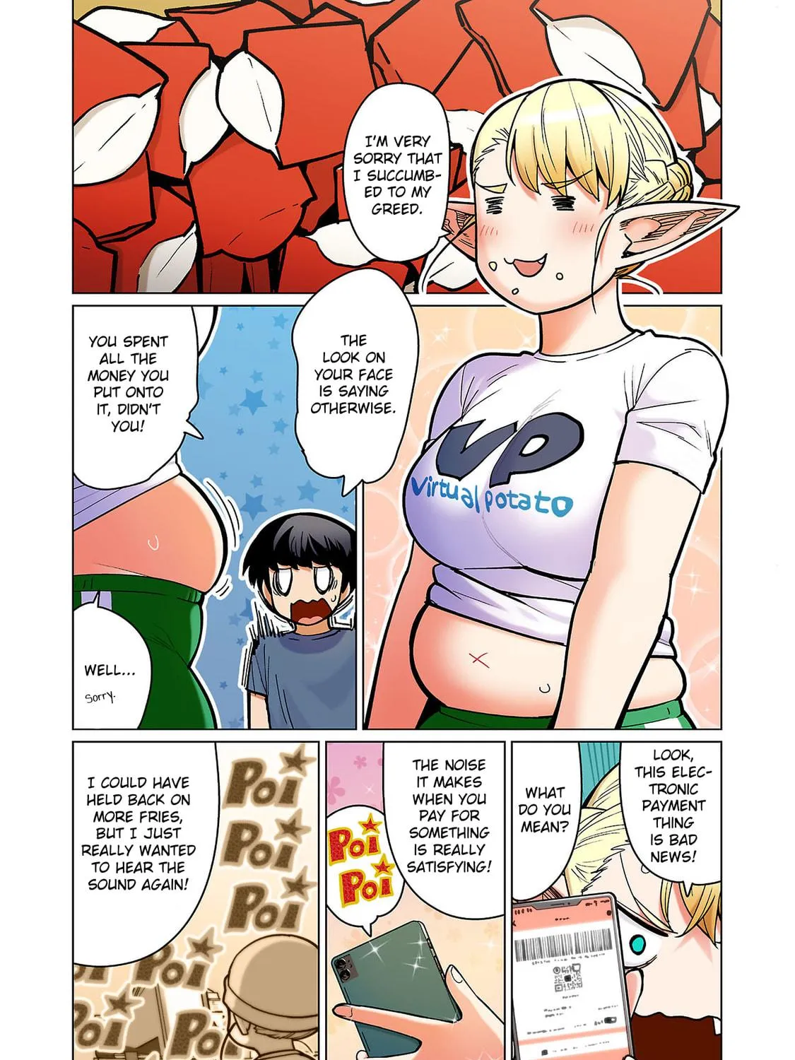New Elf Can't on a Diet. (Colored) Chapter 15.5 page 41 - 