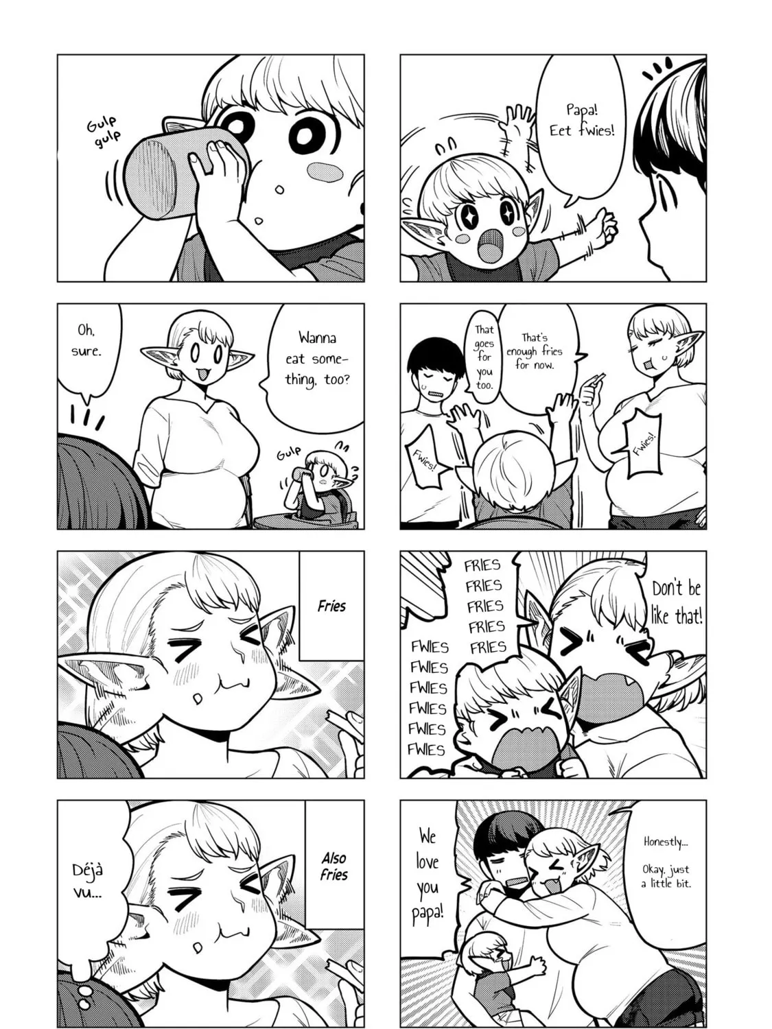 New Elf Can't on a Diet. (Colored) Chapter 15.5 page 51 - 