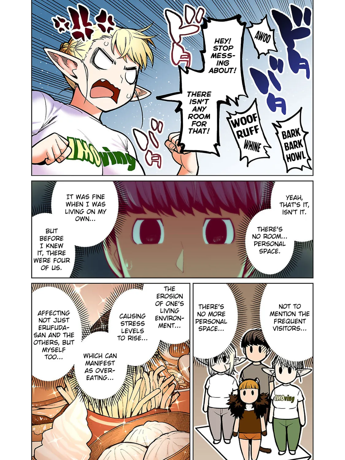 New Elf Can't on a Diet. (Colored) Chapter 15 page 15 - 