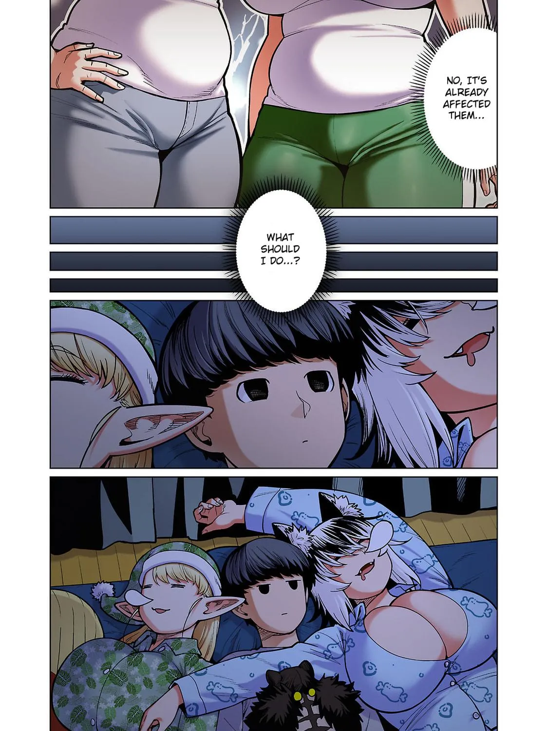 New Elf Can't on a Diet. (Colored) Chapter 15 page 17 - 