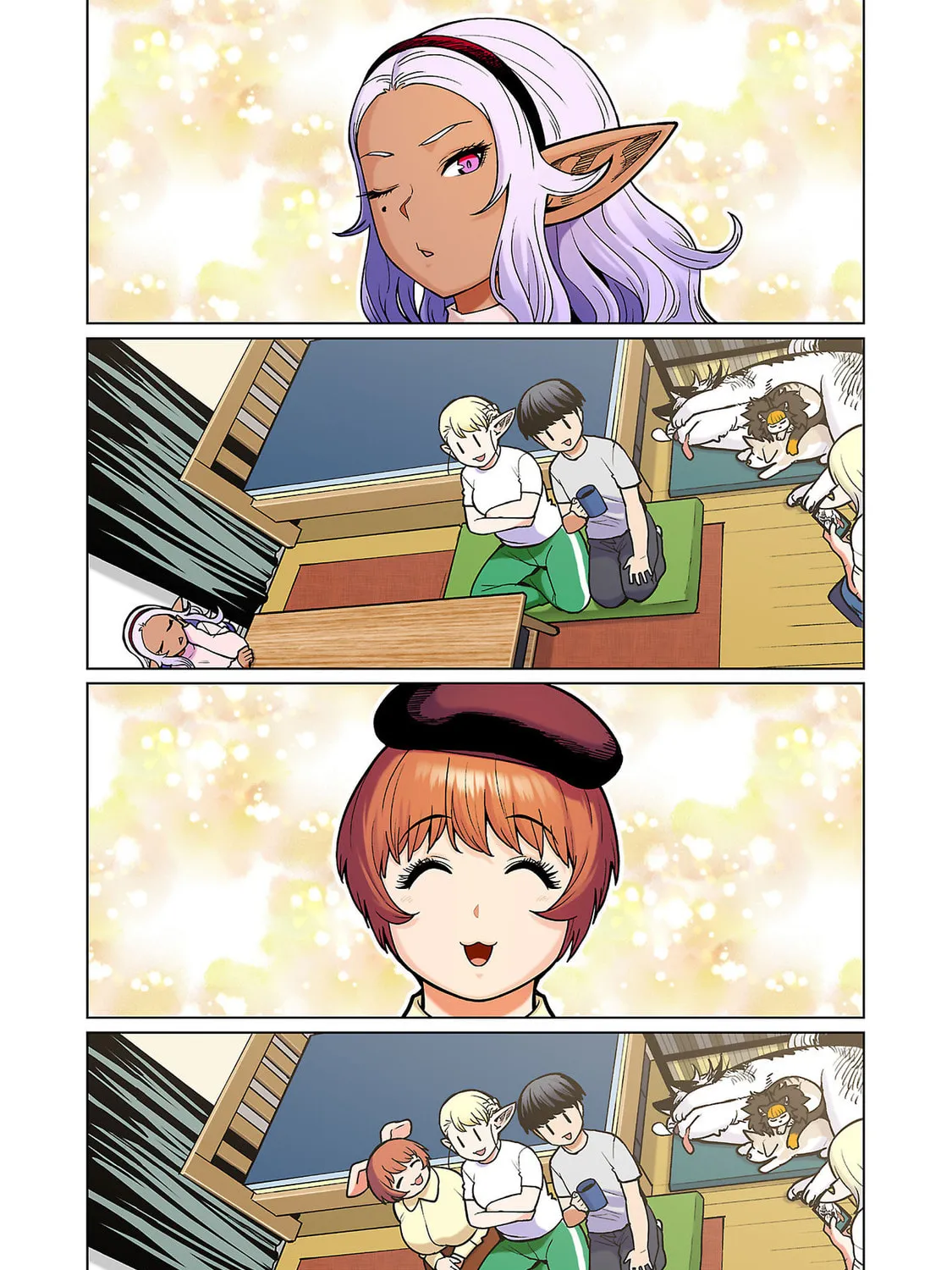 New Elf Can't on a Diet. (Colored) Chapter 15 page 21 - 