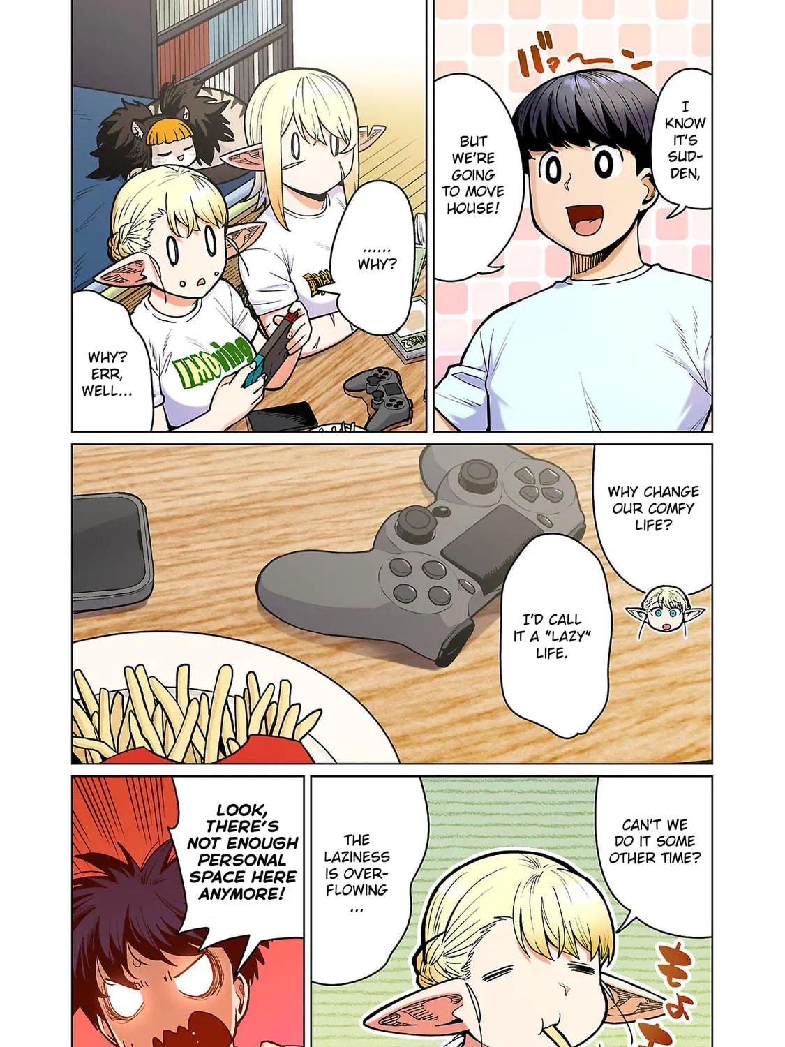 New Elf Can't on a Diet. (Colored) Chapter 15 page 35 - 