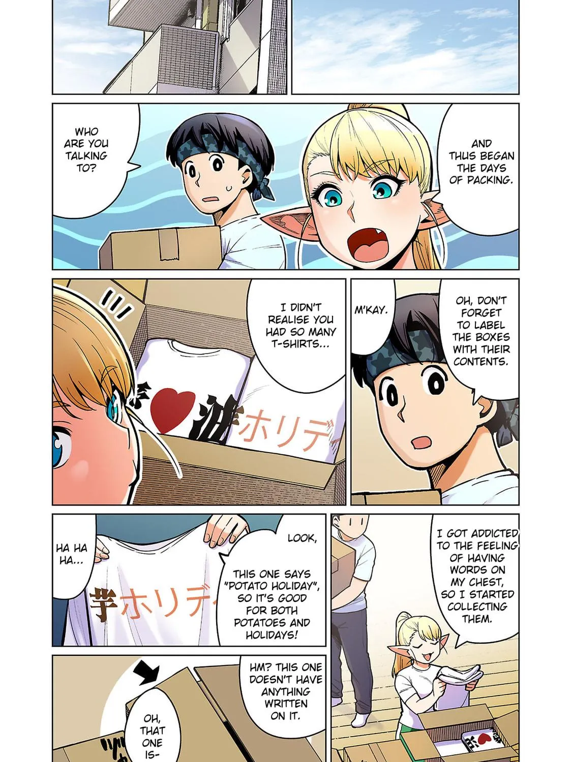 New Elf Can't on a Diet. (Colored) Chapter 15 page 41 - 