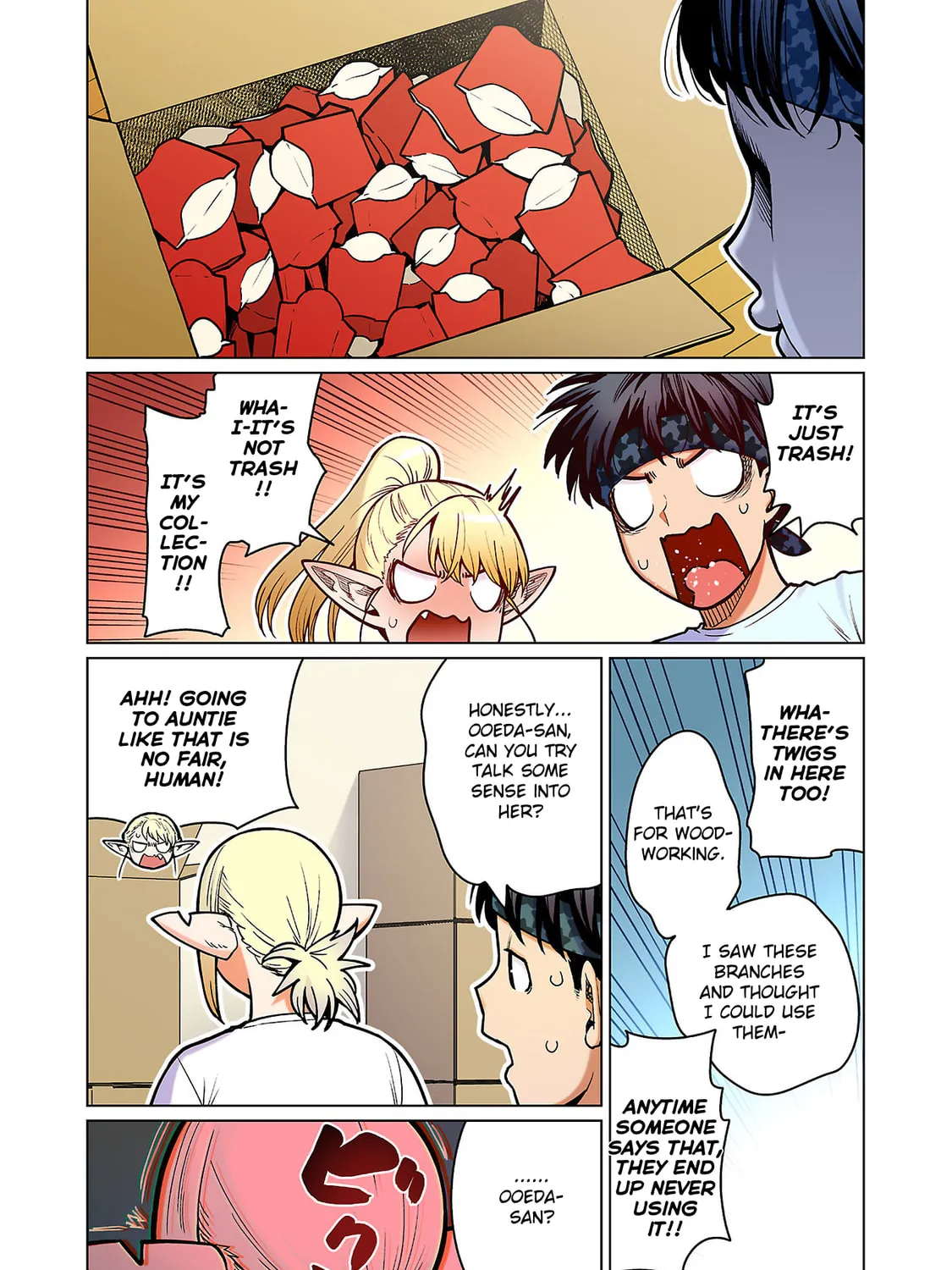 New Elf Can't on a Diet. (Colored) Chapter 15 page 43 - 