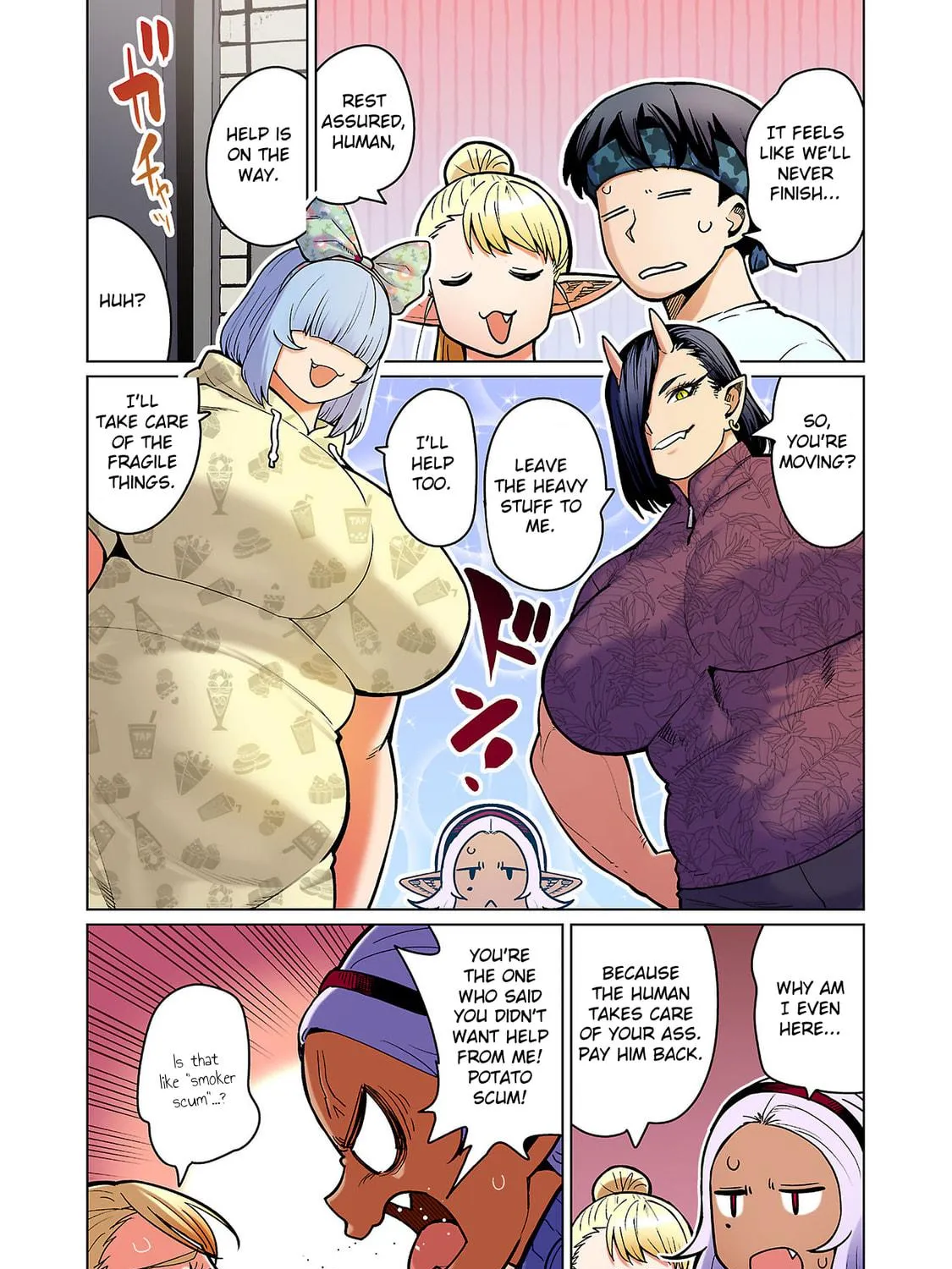 New Elf Can't on a Diet. (Colored) Chapter 15 page 47 - 