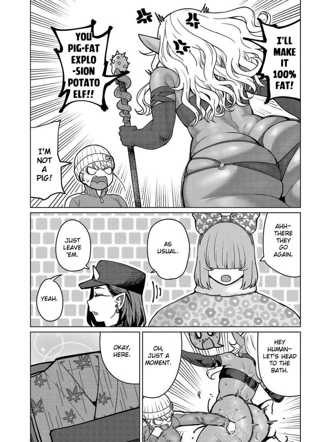 New Elf Can't on a Diet. (Colored) Chapter 16 page 19 - 