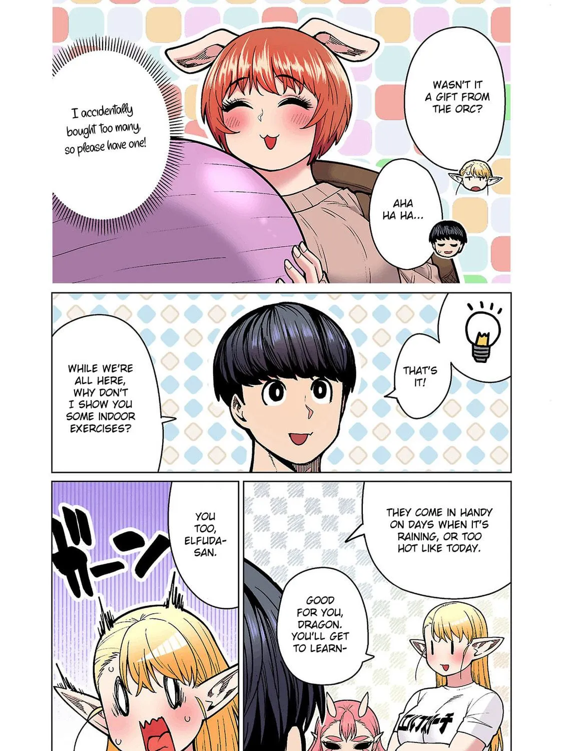 New Elf Can't on a Diet. (Colored) Chapter 19 page 17 - 