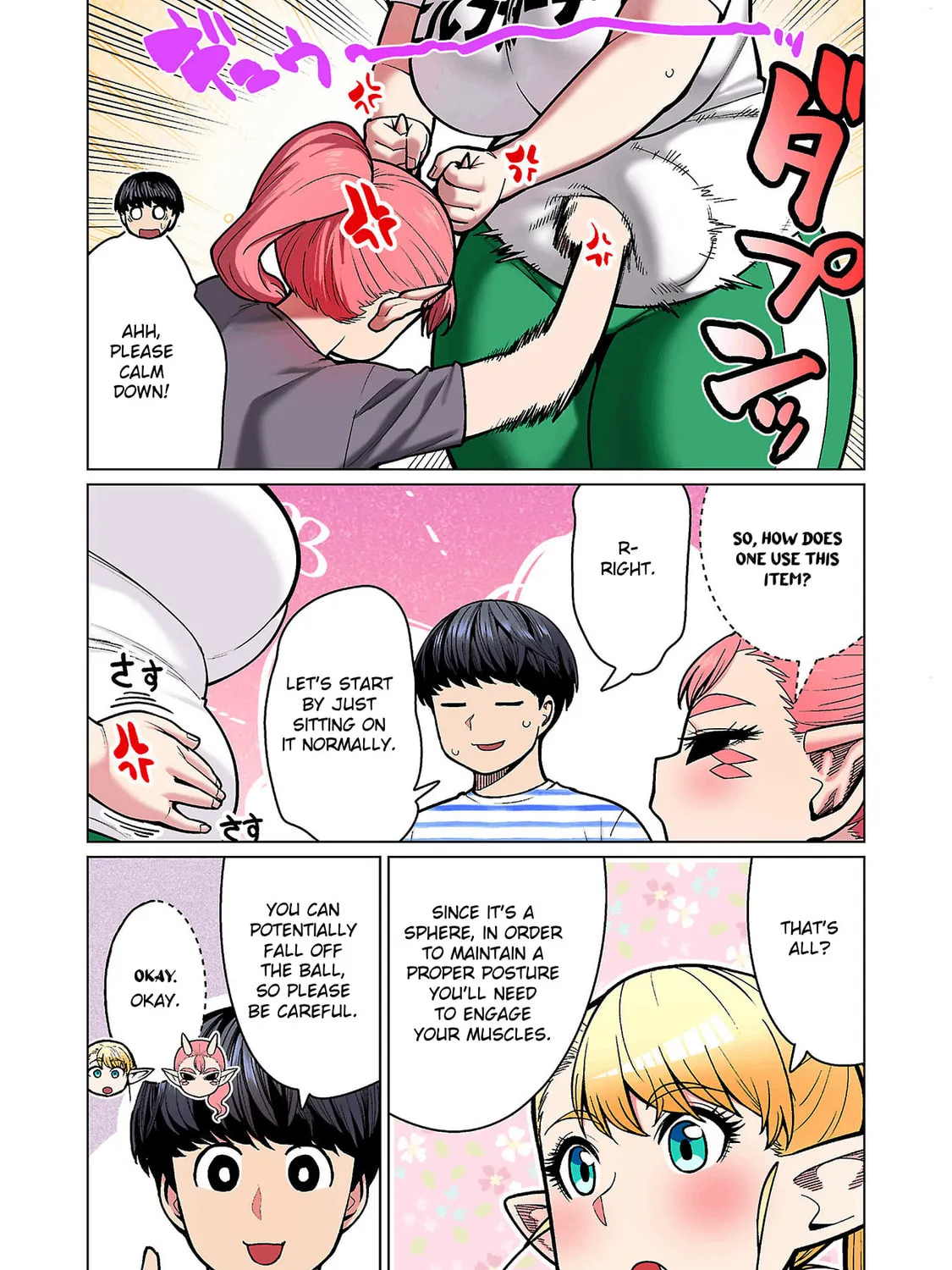 New Elf Can't on a Diet. (Colored) Chapter 19 page 21 - 