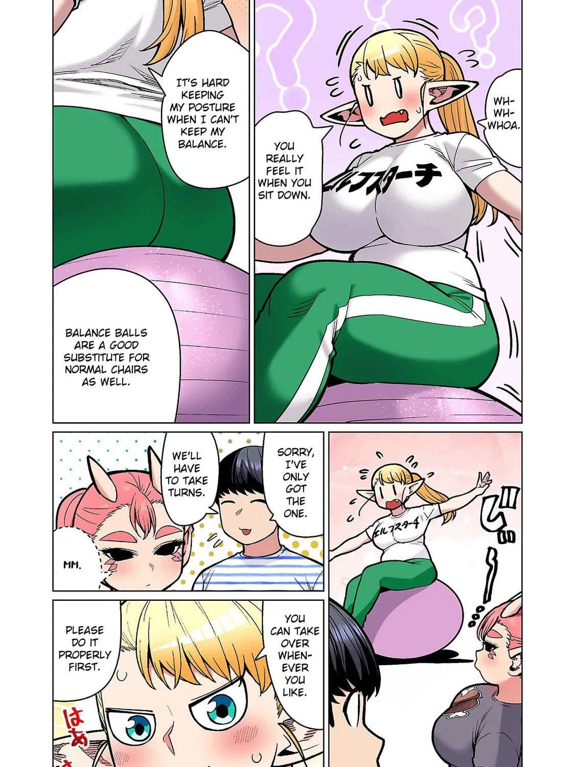 New Elf Can't on a Diet. (Colored) Chapter 19 page 23 - 