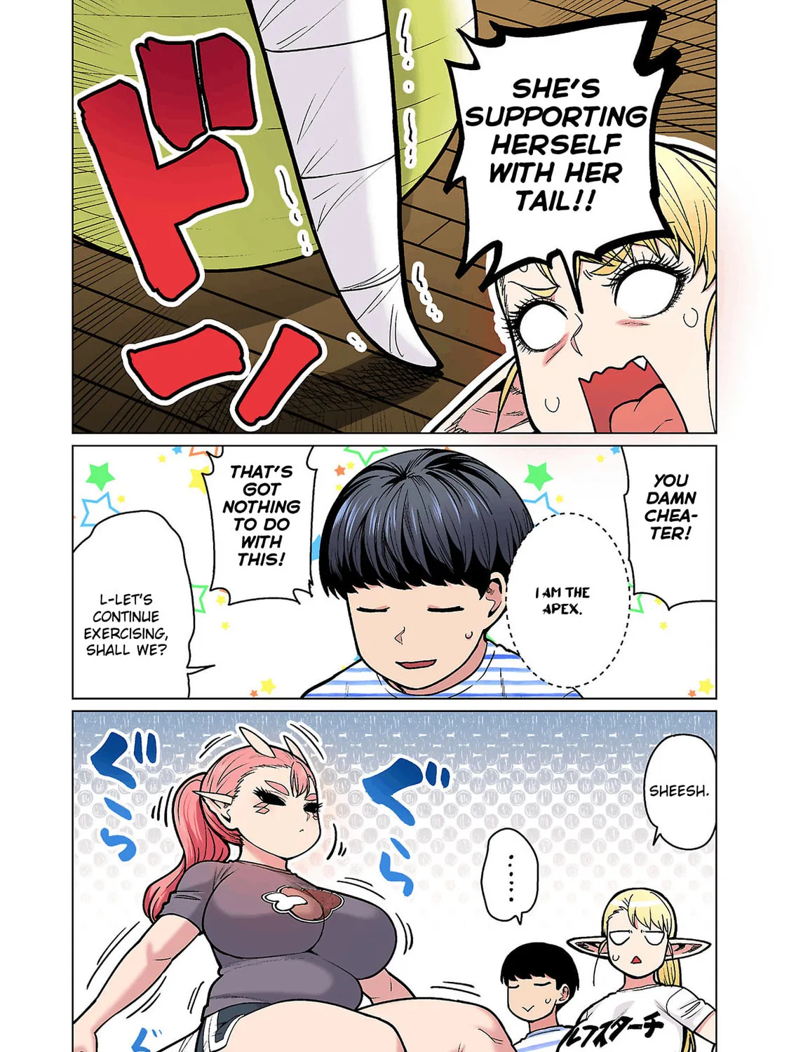 New Elf Can't on a Diet. (Colored) Chapter 19 page 27 - 