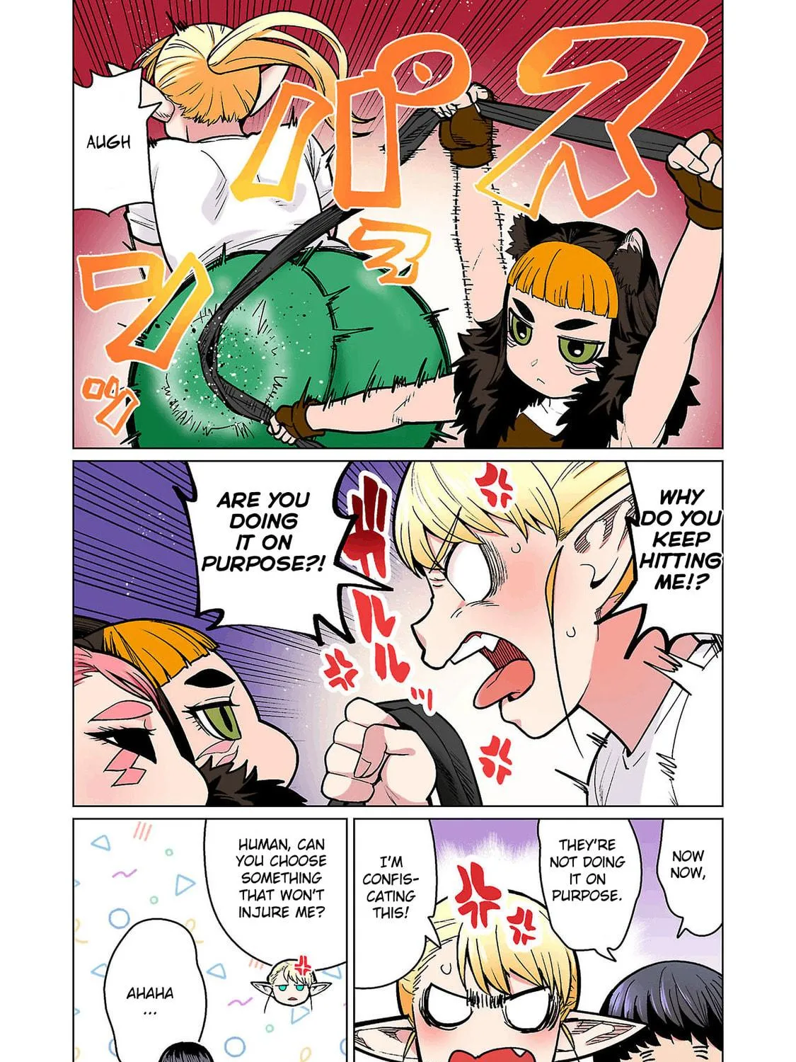 New Elf Can't on a Diet. (Colored) Chapter 19 page 47 - 