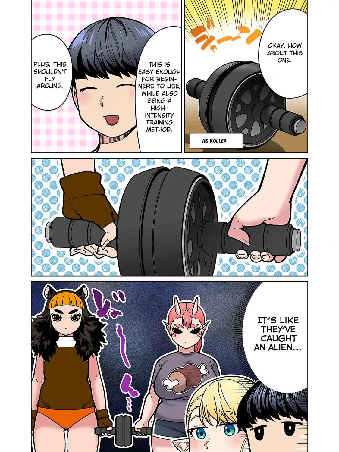 New Elf Can't on a Diet. (Colored) Chapter 19 page 49 - 
