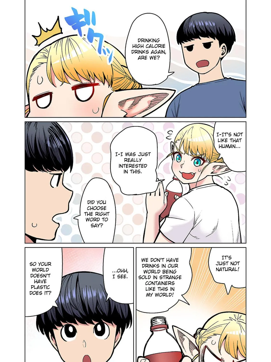 New Elf Can't on a Diet. (Colored) Chapter 20.5 page 35 - 