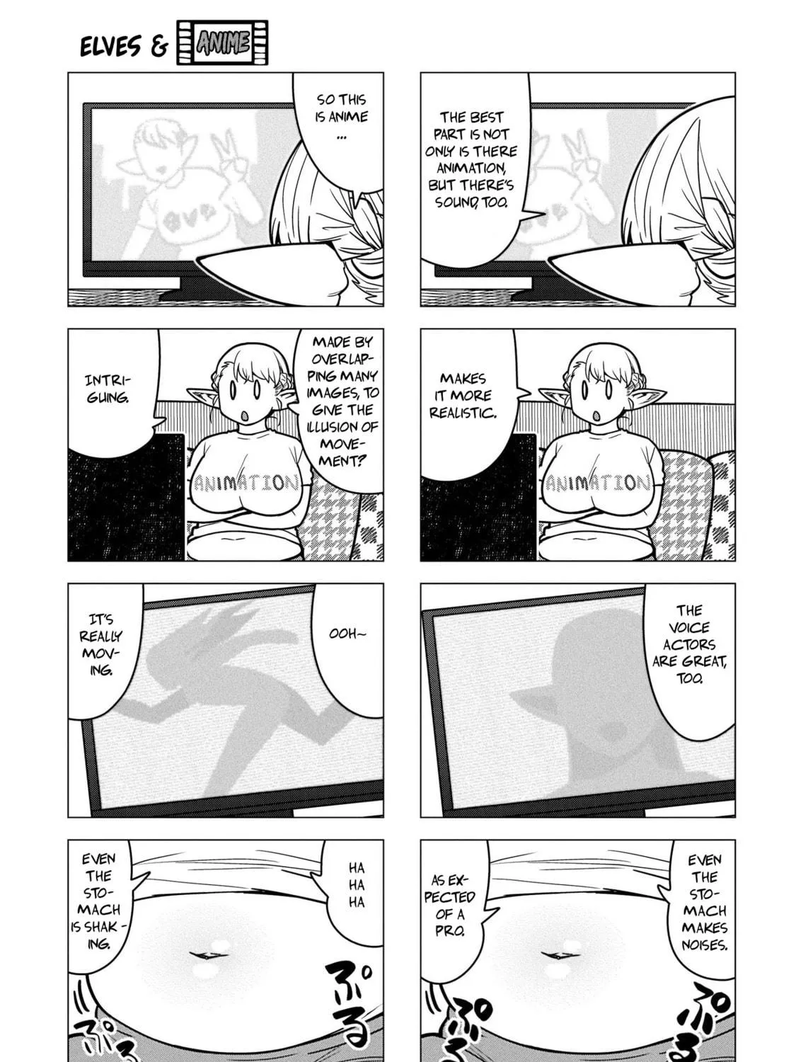 New Elf Can't on a Diet. (Colored) Chapter 20.5 page 47 - 