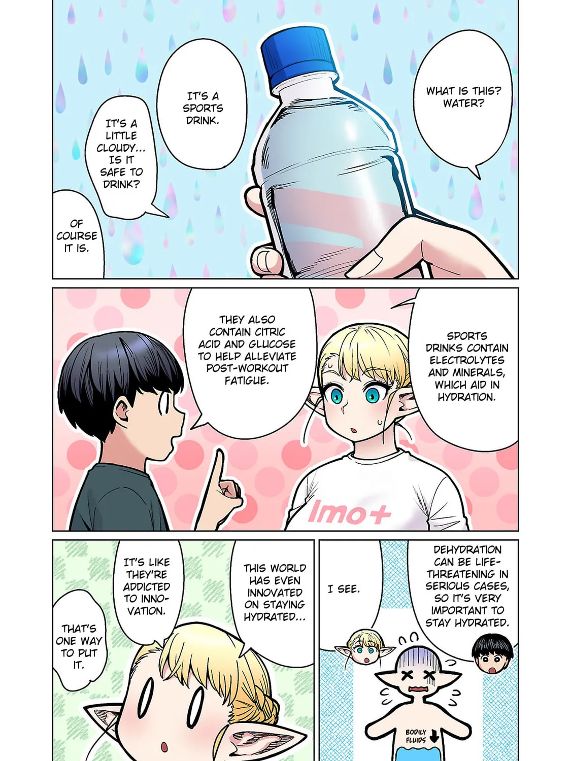 New Elf Can't on a Diet. (Colored) Chapter 20 page 3 - 
