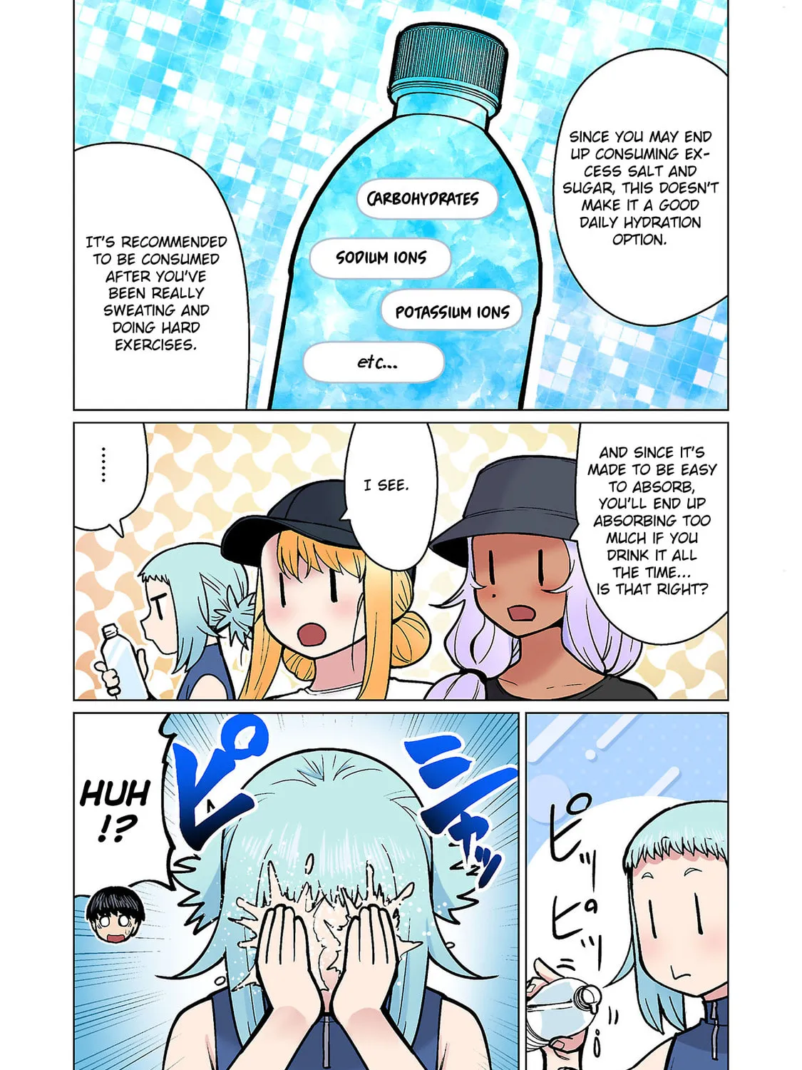 New Elf Can't on a Diet. (Colored) Chapter 20 page 21 - 