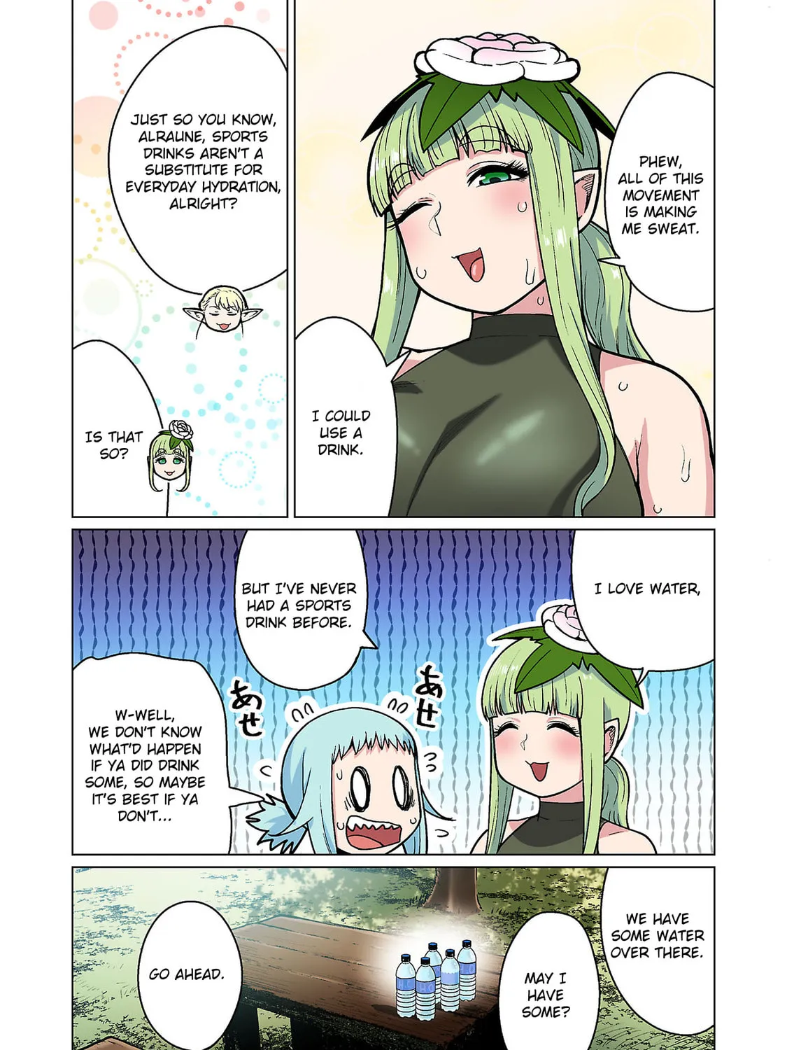 New Elf Can't on a Diet. (Colored) Chapter 20 page 37 - 