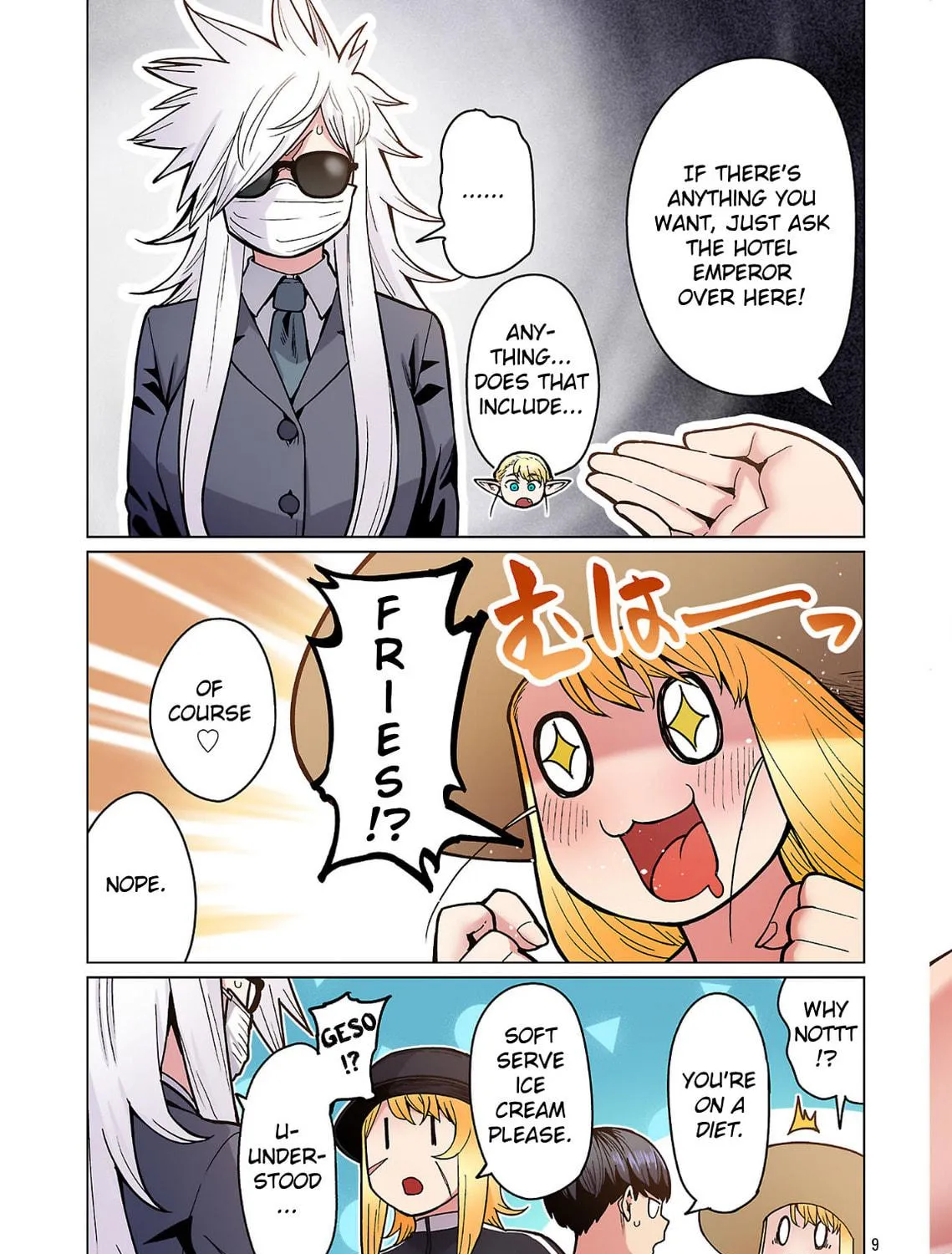 New Elf Can't on a Diet. (Colored) Chapter 21 page 19 - 