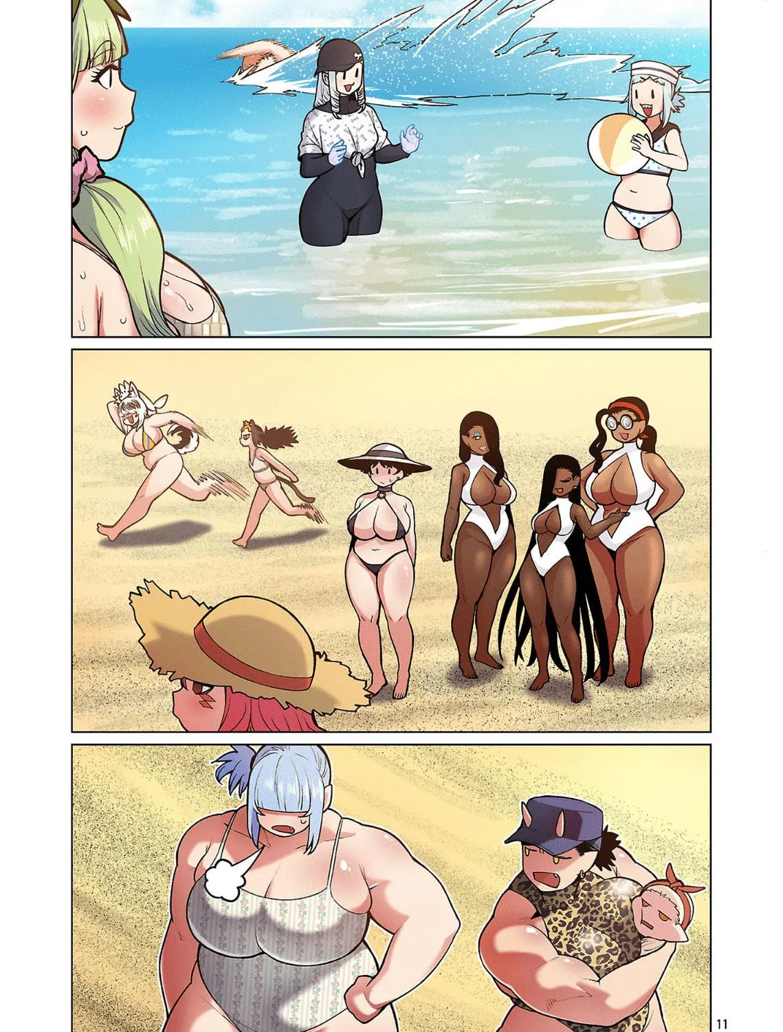 New Elf Can't on a Diet. (Colored) Chapter 21 page 23 - 