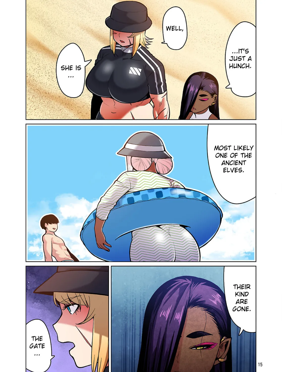 New Elf Can't on a Diet. (Colored) Chapter 21 page 31 - 