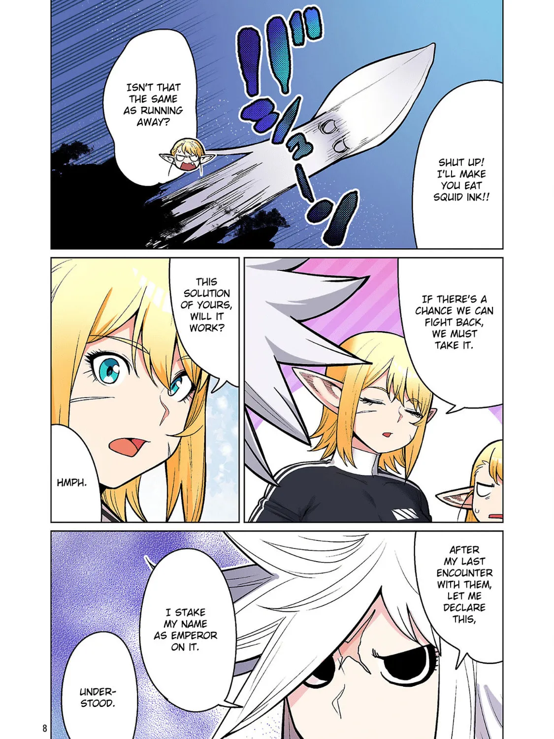 New Elf Can't on a Diet. (Colored) Chapter 22 page 15 - 