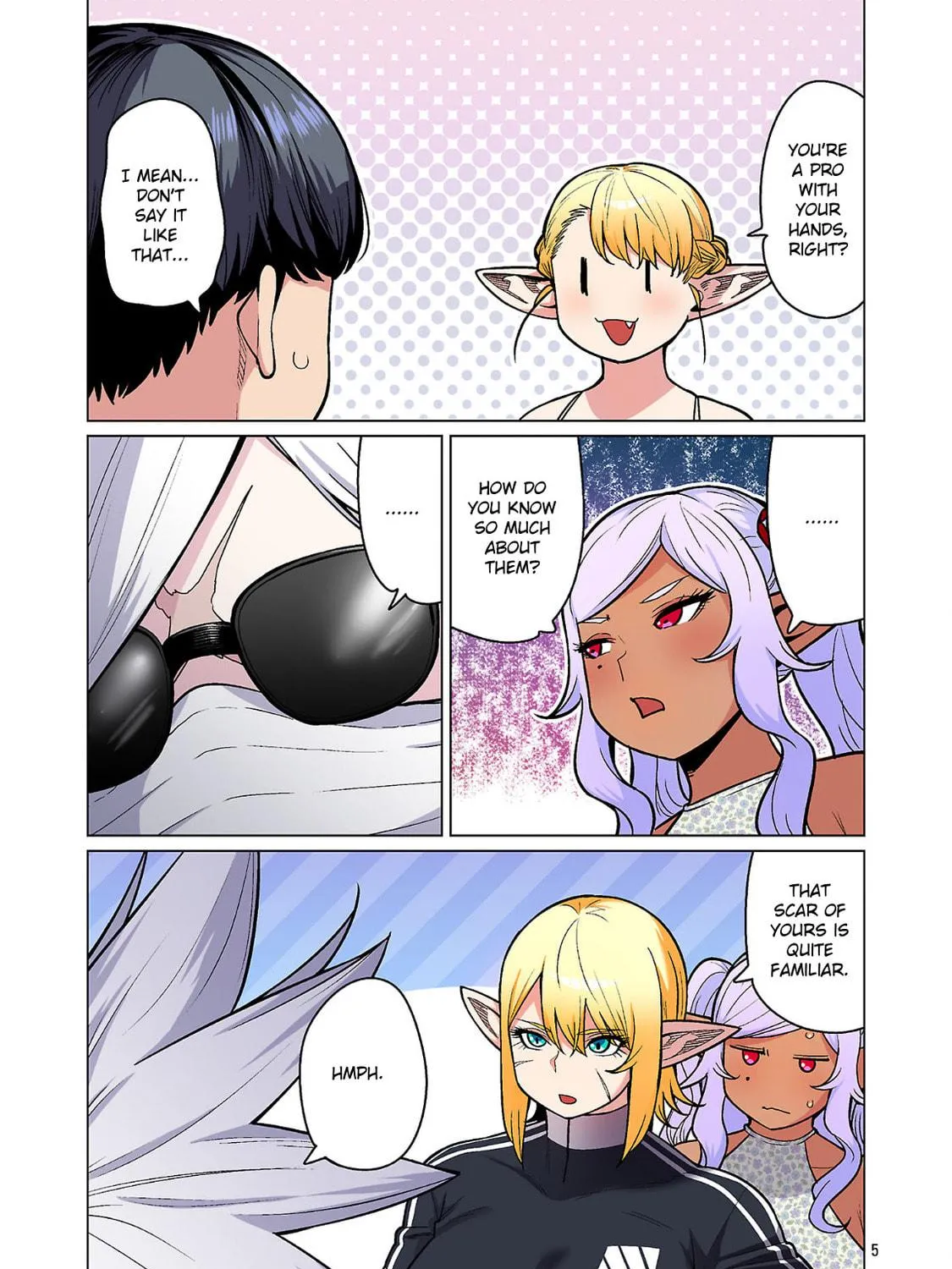 New Elf Can't on a Diet. (Colored) Chapter 22 page 9 - 