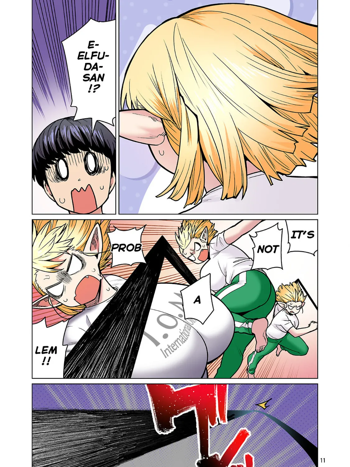 New Elf Can't on a Diet. (Colored) Chapter 23 page 21 - 