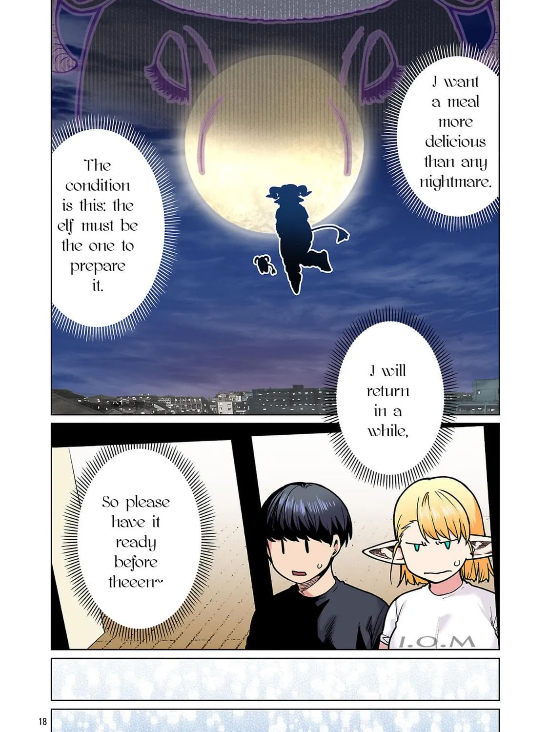 New Elf Can't on a Diet. (Colored) Chapter 23 page 35 - 