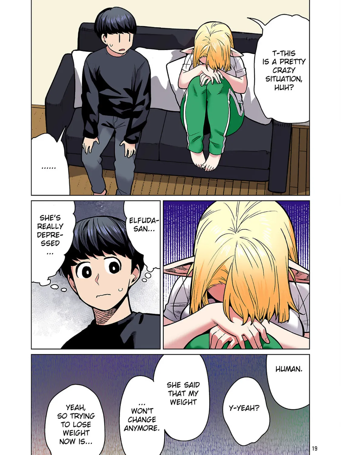 New Elf Can't on a Diet. (Colored) Chapter 23 page 37 - 