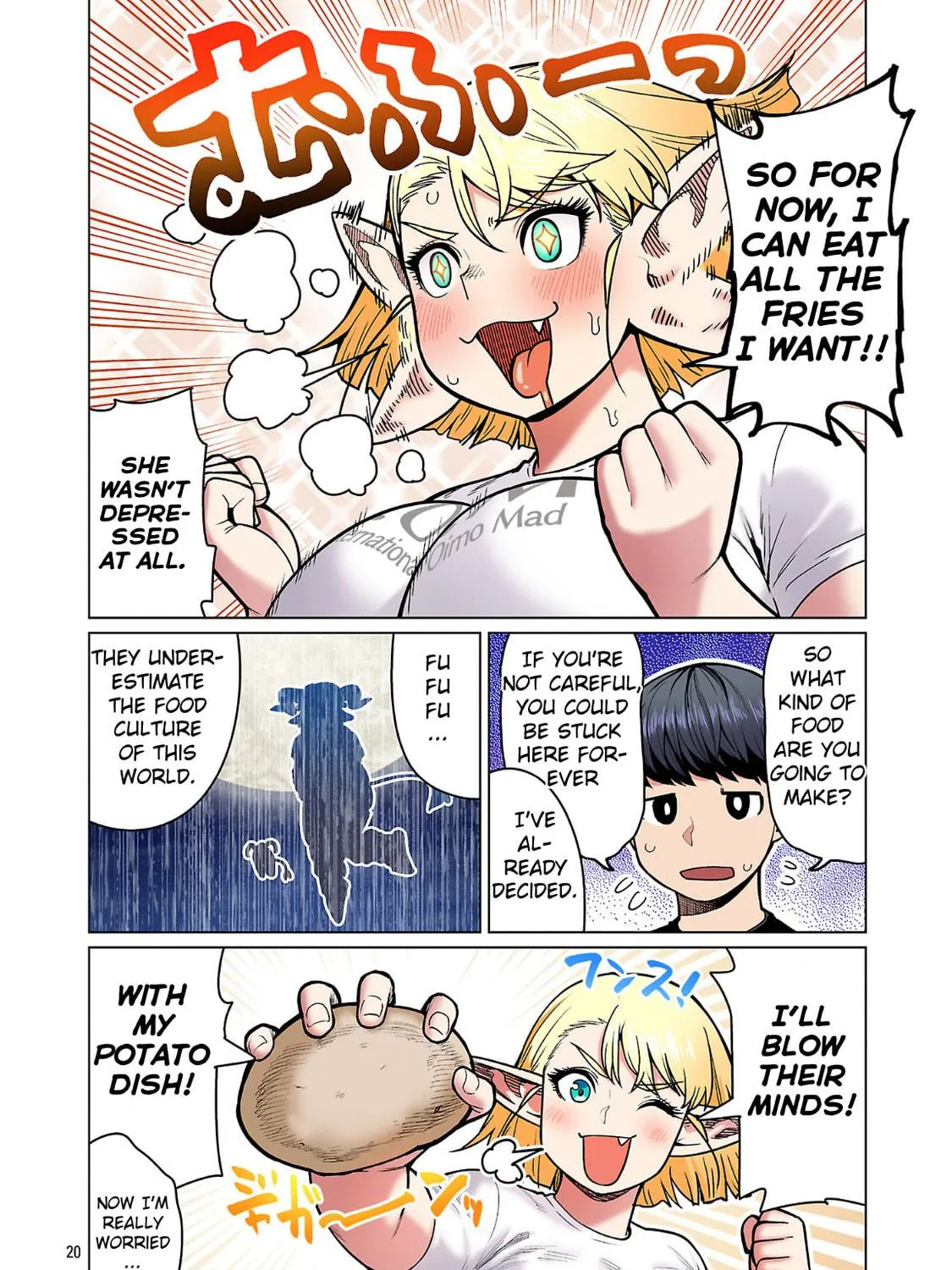 New Elf Can't on a Diet. (Colored) Chapter 23 page 39 - 