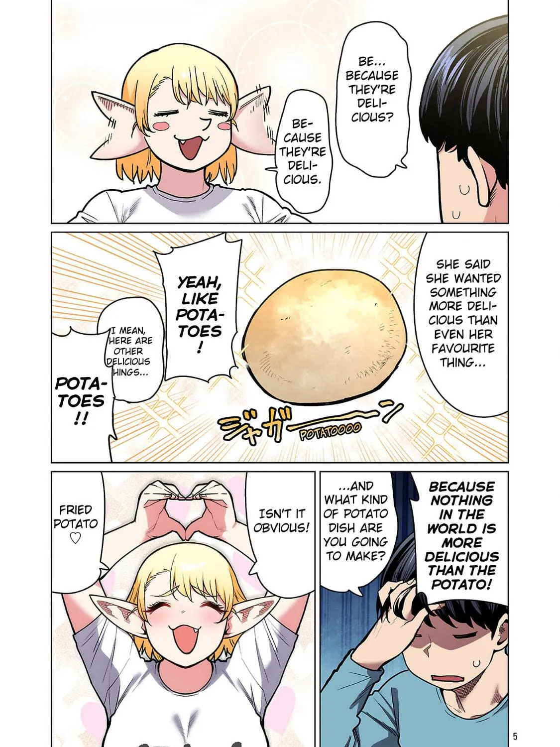 New Elf Can't on a Diet. (Colored) Chapter 24 page 11 - 