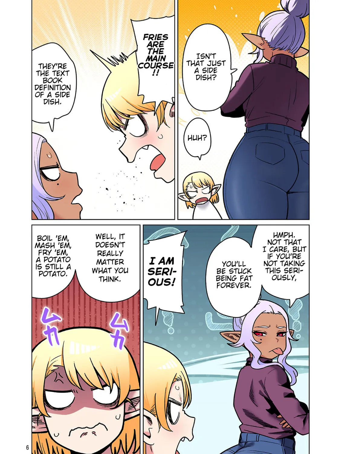 New Elf Can't on a Diet. (Colored) Chapter 24 page 13 - 