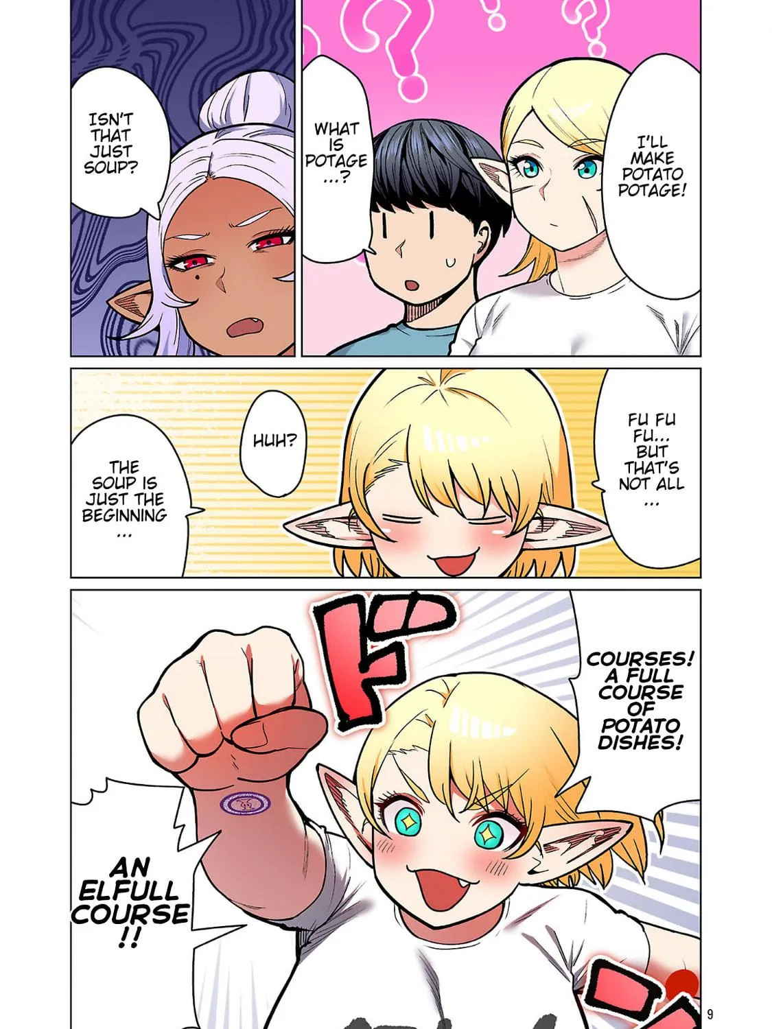 New Elf Can't on a Diet. (Colored) Chapter 24 page 19 - 