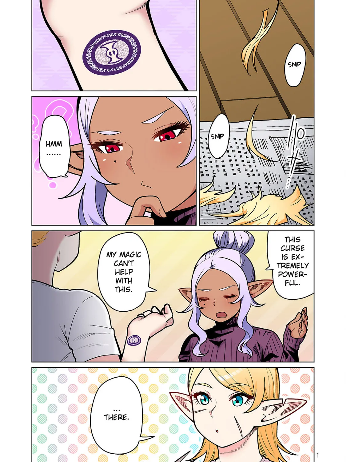 New Elf Can't on a Diet. (Colored) Chapter 24 page 3 - 