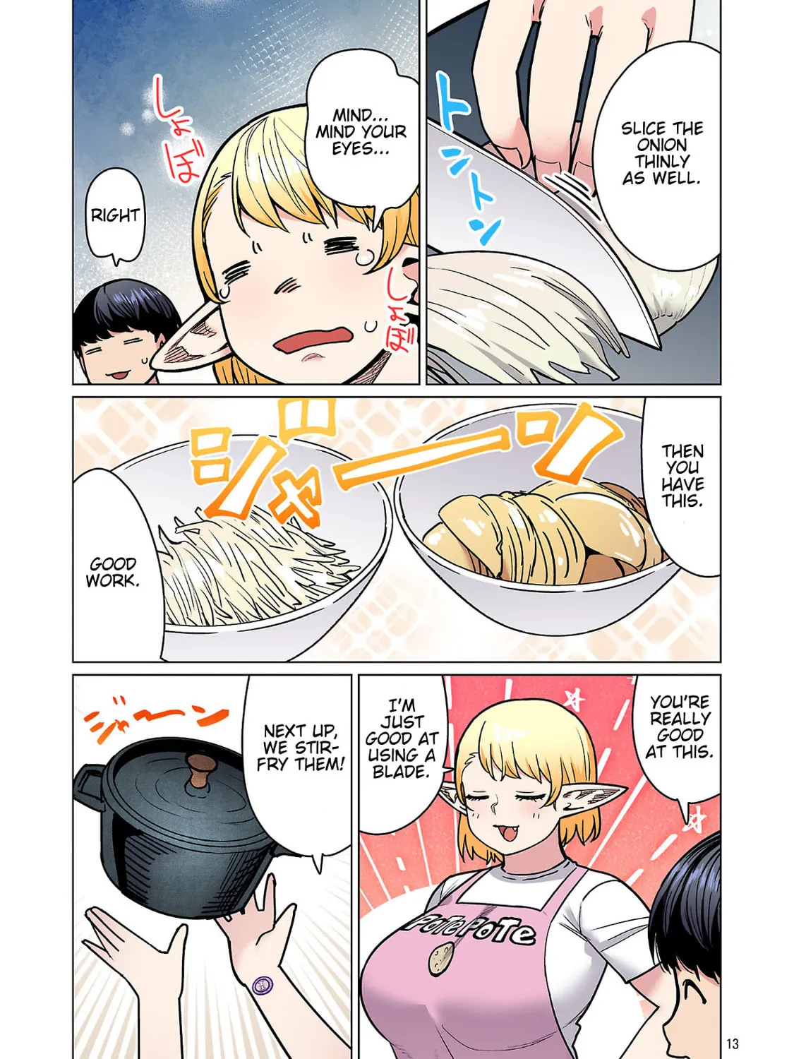 New Elf Can't on a Diet. (Colored) Chapter 24 page 27 - 