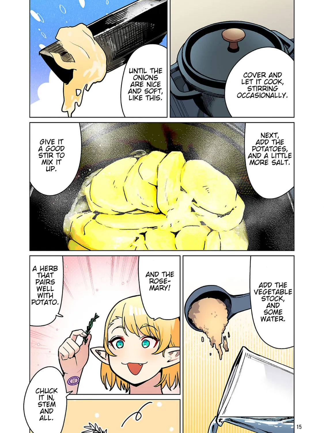 New Elf Can't on a Diet. (Colored) Chapter 24 page 31 - 