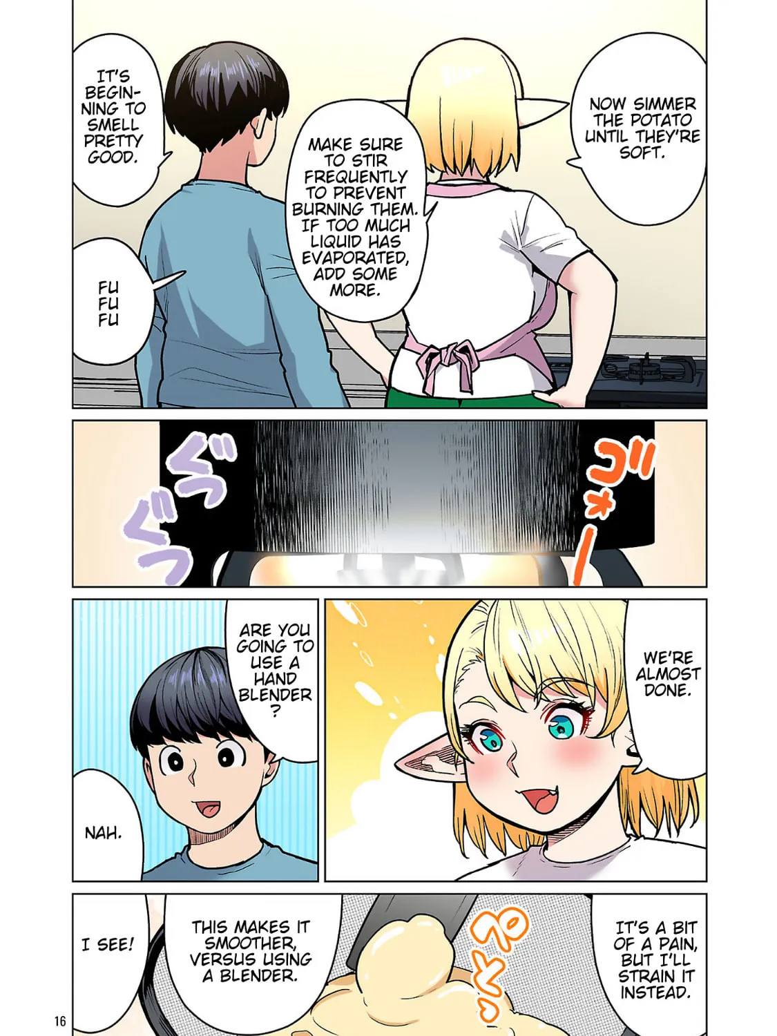 New Elf Can't on a Diet. (Colored) Chapter 24 page 33 - 