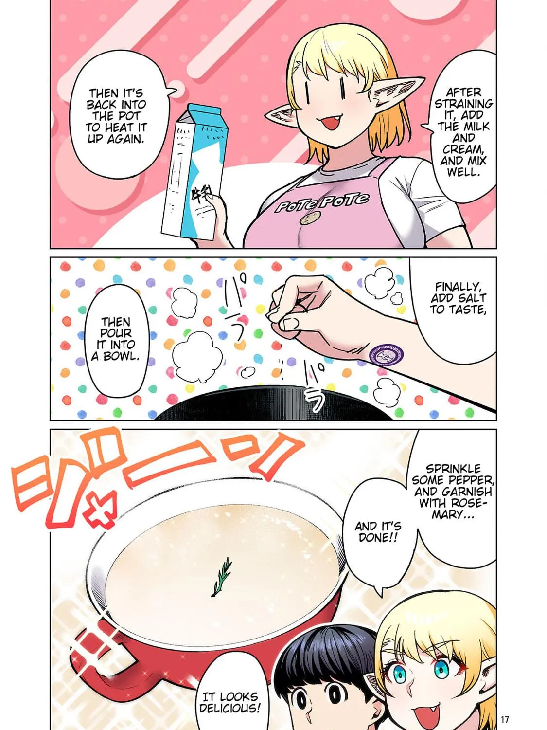 New Elf Can't on a Diet. (Colored) Chapter 24 page 35 - 