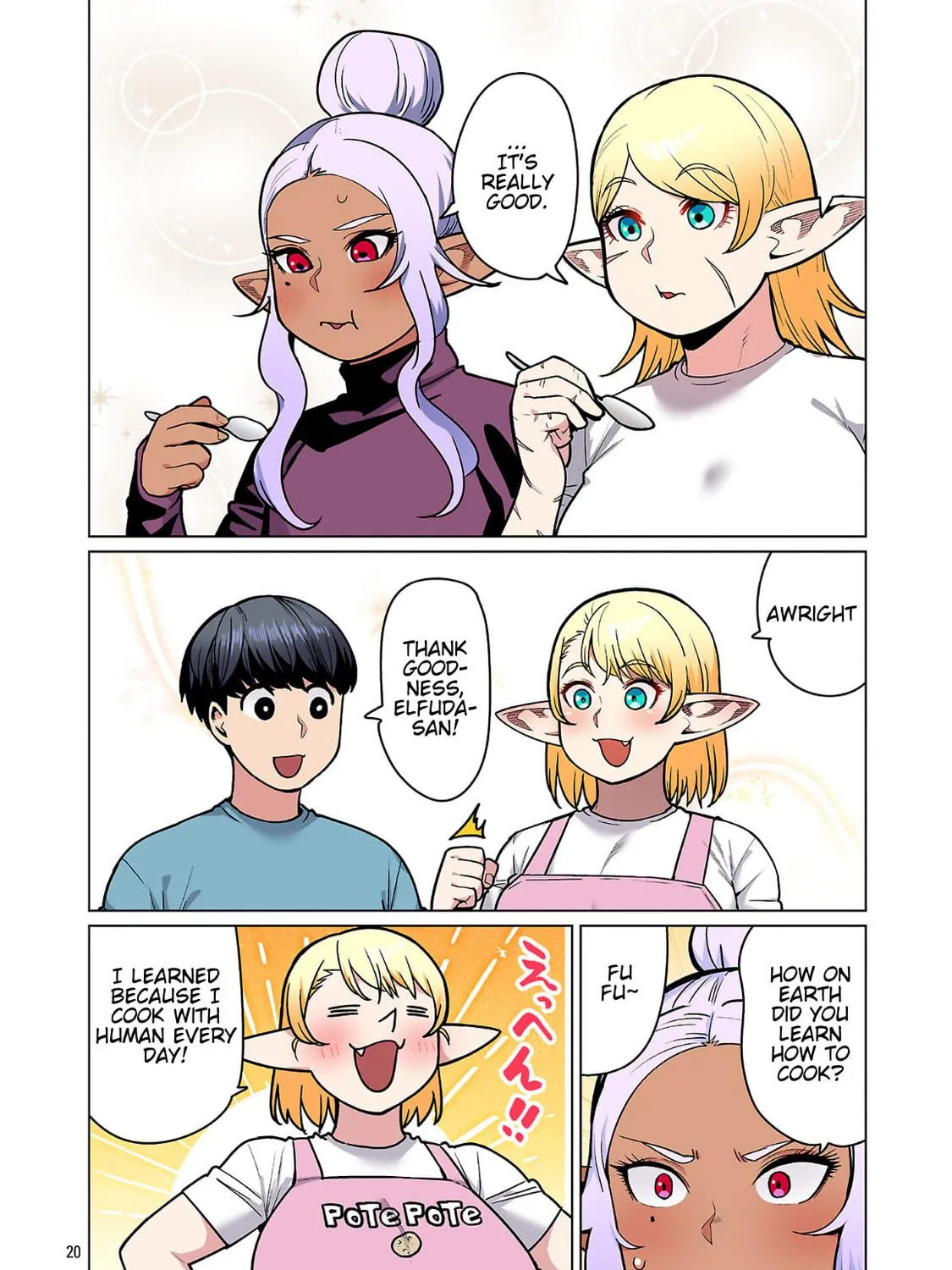 New Elf Can't on a Diet. (Colored) Chapter 24 page 41 - 