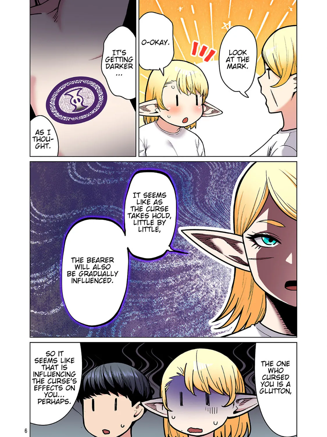 New Elf Can't on a Diet. (Colored) Chapter 25 page 13 - 