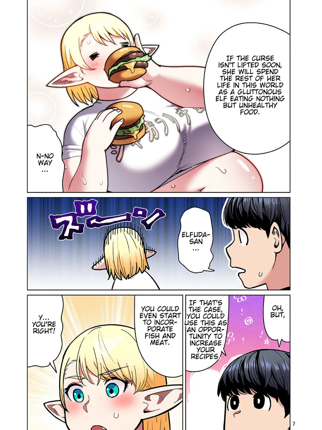 New Elf Can't on a Diet. (Colored) Chapter 25 page 15 - 