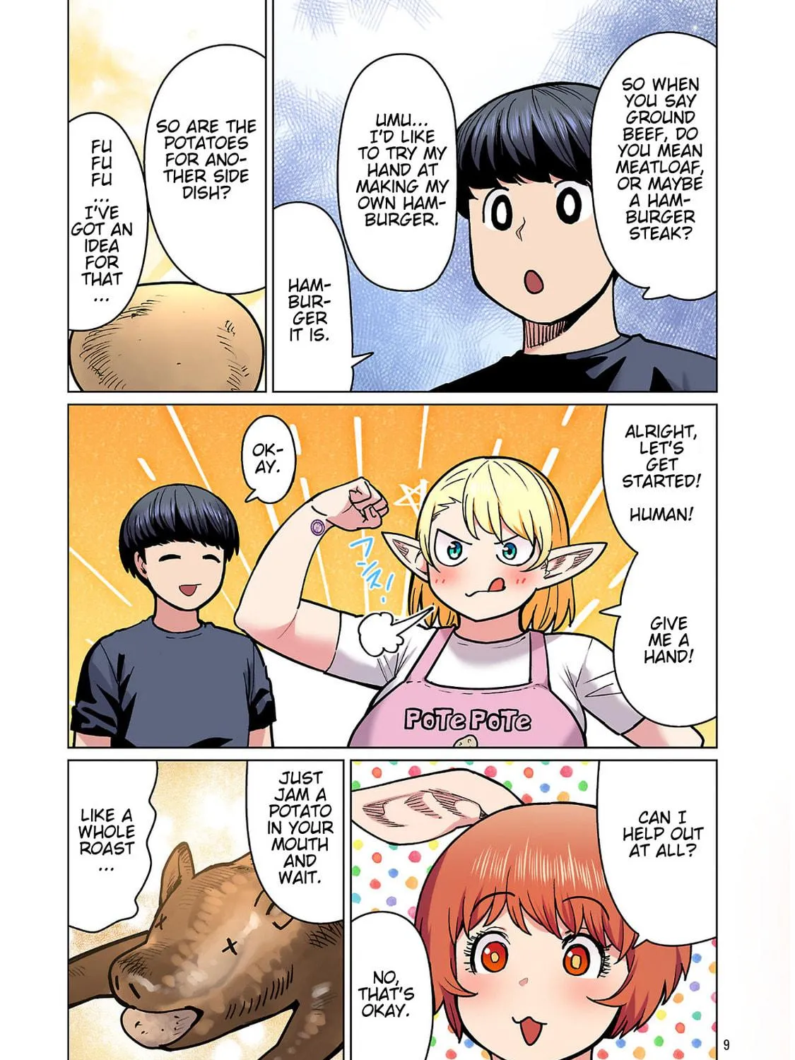New Elf Can't on a Diet. (Colored) Chapter 25 page 19 - 