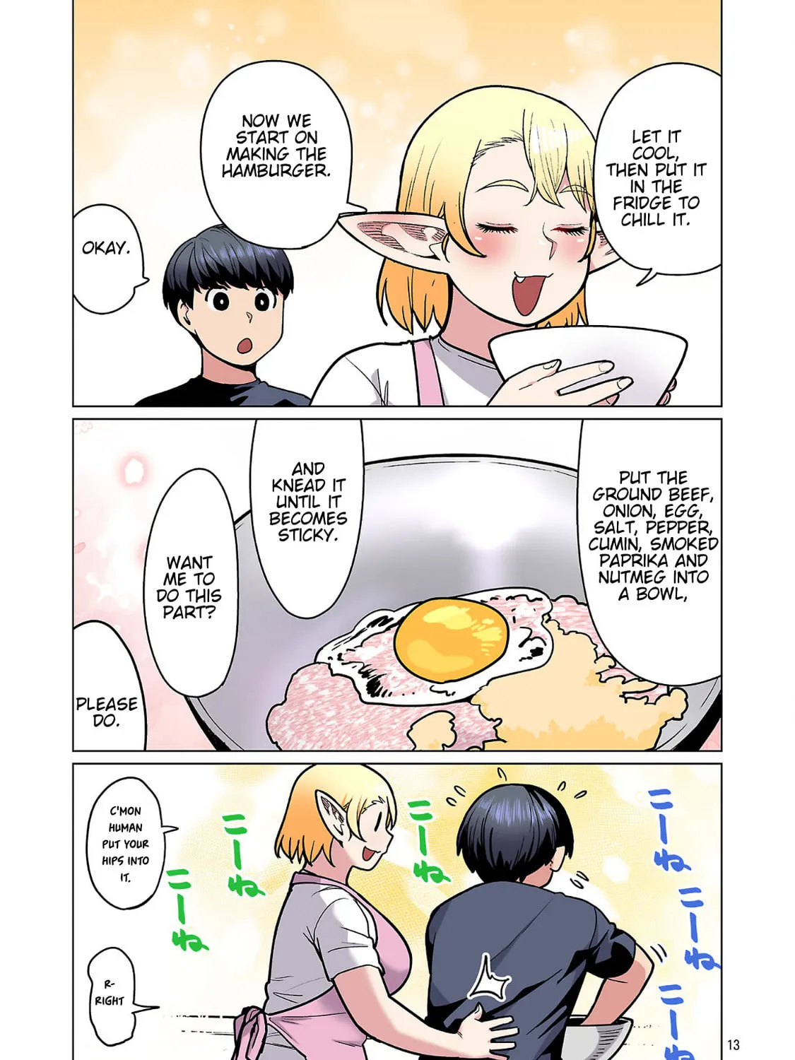 New Elf Can't on a Diet. (Colored) Chapter 25 page 27 - 