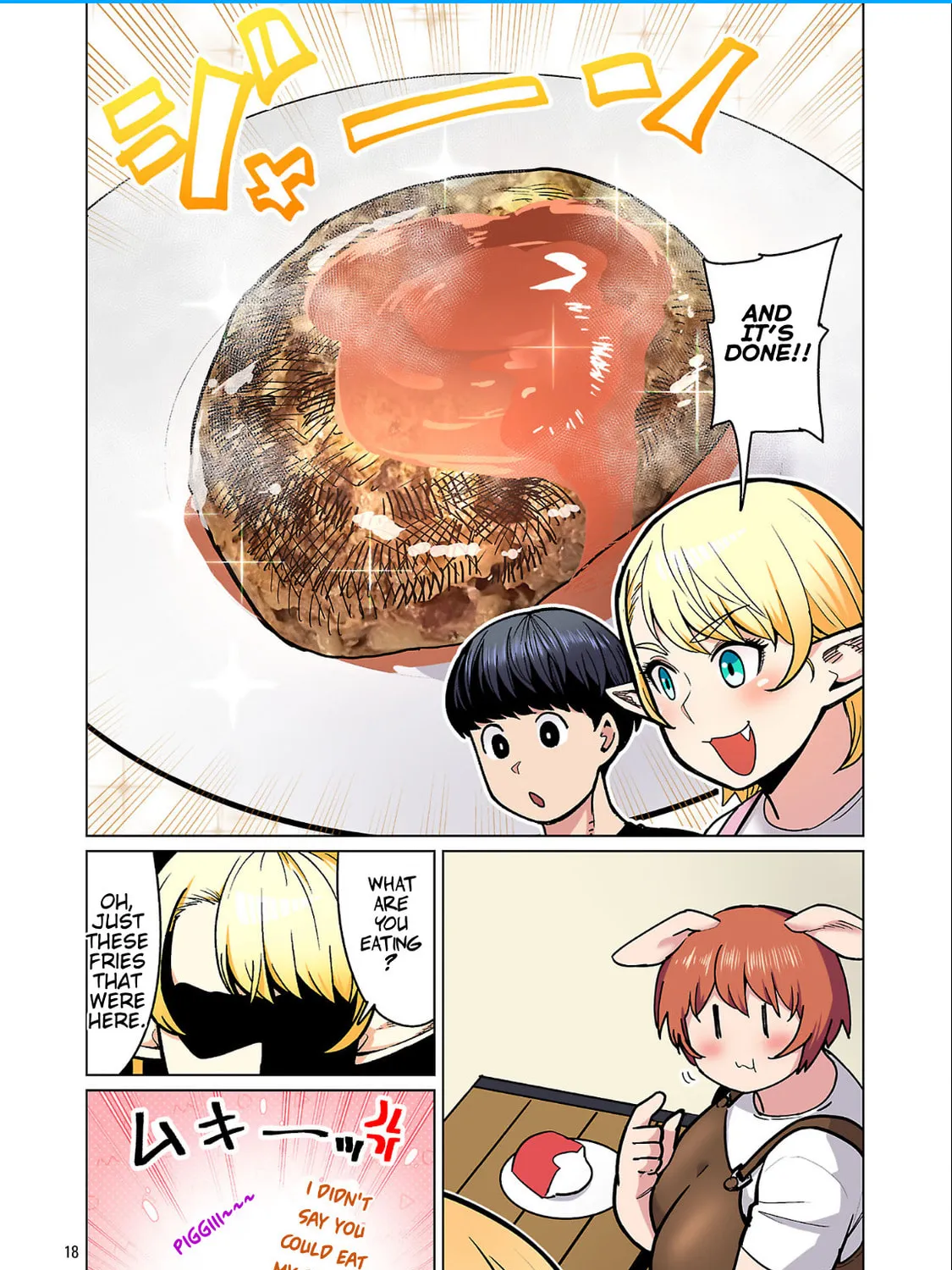 New Elf Can't on a Diet. (Colored) Chapter 25 page 37 - 